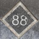 Afbeelding van het getal achtentachtig (88)