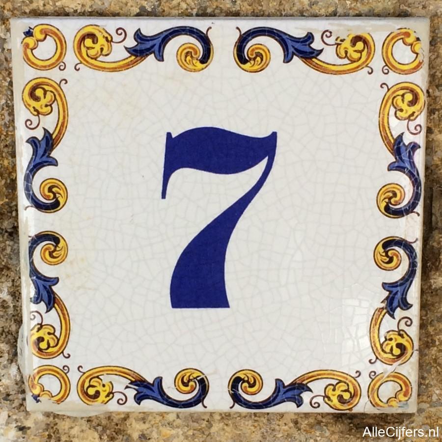 Afbeelding van het getal zeven (7)