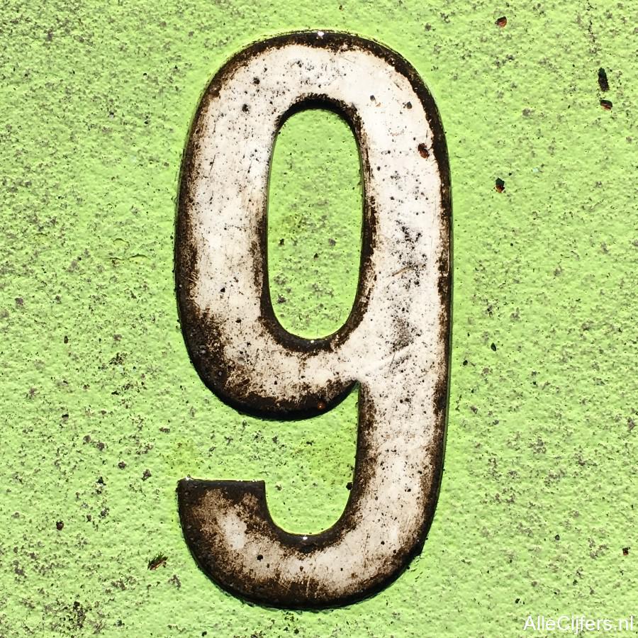 Afbeelding van het getal negen (9)
