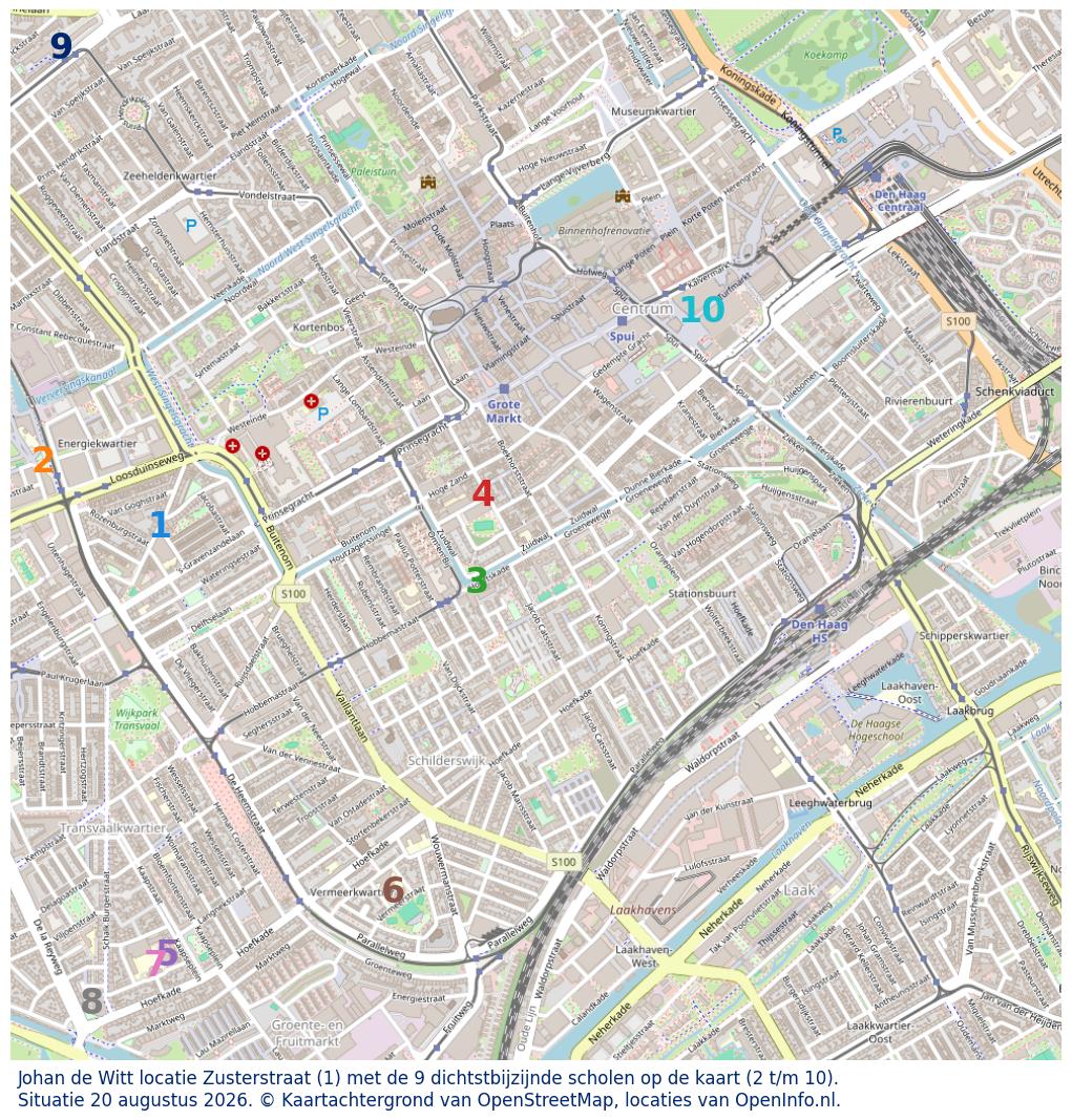 Johan De Witt Locatie Zusterstraat H l V l Informatie In Cijfers En 