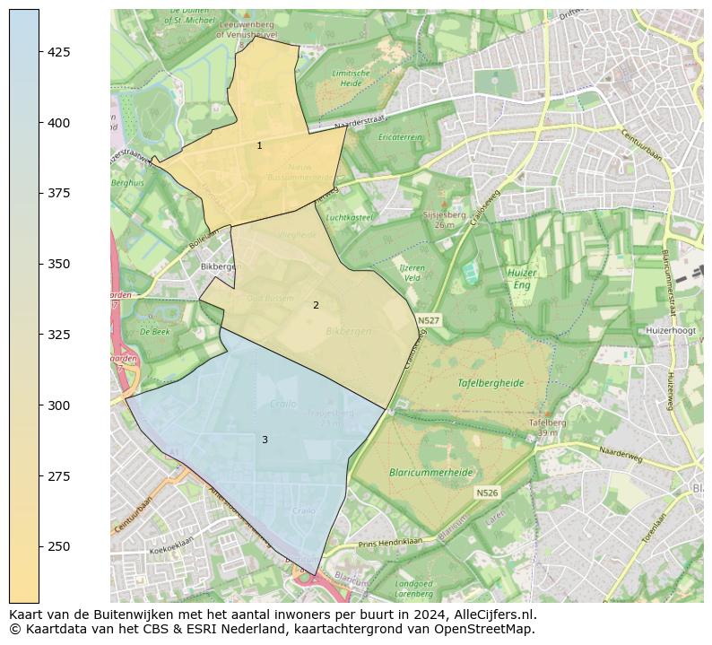 Kaart van de Buitenwijken met het aantal inwoners per buurt in 2024. Op deze pagina vind je veel informatie over inwoners (zoals de verdeling naar leeftijdsgroepen, gezinssamenstelling, geslacht, autochtoon of Nederlands met een immigratie achtergrond,...), woningen (aantallen, types, prijs ontwikkeling, gebruik, type eigendom,...) en méér (autobezit, energieverbruik,...)  op basis van open data van het centraal bureau voor de statistiek en diverse andere bronnen!