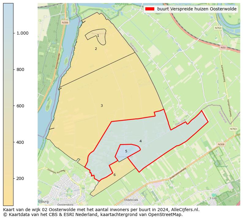 Kaart van de wijk 02 Oosterwolde met het aantal inwoners per buurt in 2024. Op deze pagina vind je veel informatie over inwoners (zoals de verdeling naar leeftijdsgroepen, gezinssamenstelling, geslacht, autochtoon of Nederlands met een immigratie achtergrond,...), woningen (aantallen, types, prijs ontwikkeling, gebruik, type eigendom,...) en méér (autobezit, energieverbruik,...)  op basis van open data van het centraal bureau voor de statistiek en diverse andere bronnen!