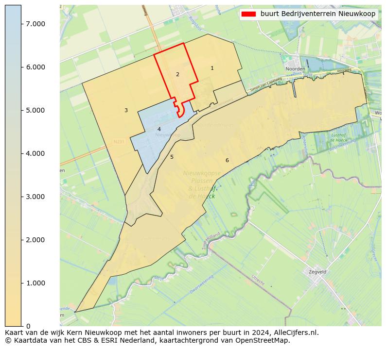 Kaart van de wijk Kern Nieuwkoop met het aantal inwoners per buurt in 2024. Op deze pagina vind je veel informatie over inwoners (zoals de verdeling naar leeftijdsgroepen, gezinssamenstelling, geslacht, autochtoon of Nederlands met een immigratie achtergrond,...), woningen (aantallen, types, prijs ontwikkeling, gebruik, type eigendom,...) en méér (autobezit, energieverbruik,...)  op basis van open data van het centraal bureau voor de statistiek en diverse andere bronnen!