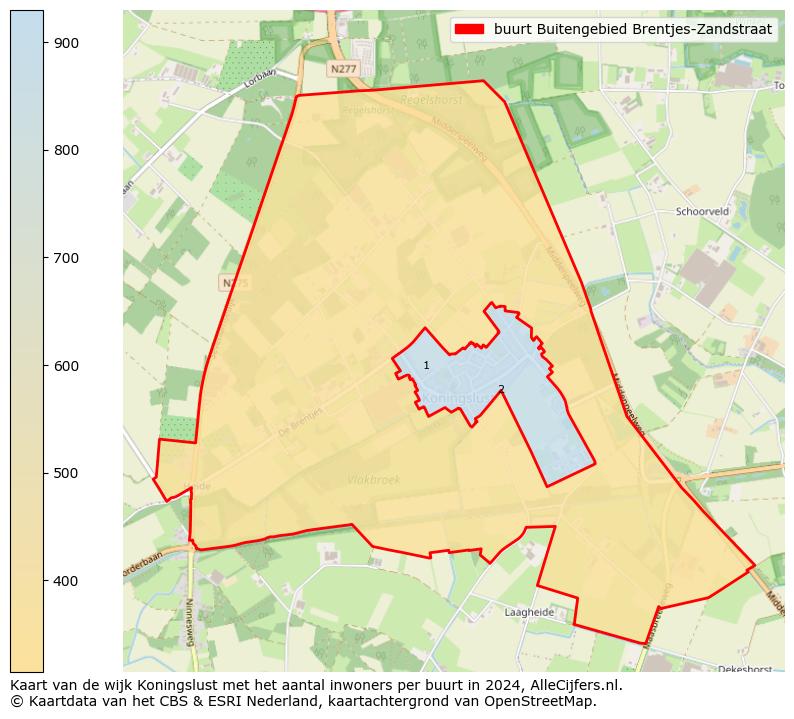 Kaart van de wijk Koningslust met het aantal inwoners per buurt in 2024. Op deze pagina vind je veel informatie over inwoners (zoals de verdeling naar leeftijdsgroepen, gezinssamenstelling, geslacht, autochtoon of Nederlands met een immigratie achtergrond,...), woningen (aantallen, types, prijs ontwikkeling, gebruik, type eigendom,...) en méér (autobezit, energieverbruik,...)  op basis van open data van het Centraal Bureau voor de Statistiek en diverse andere bronnen!