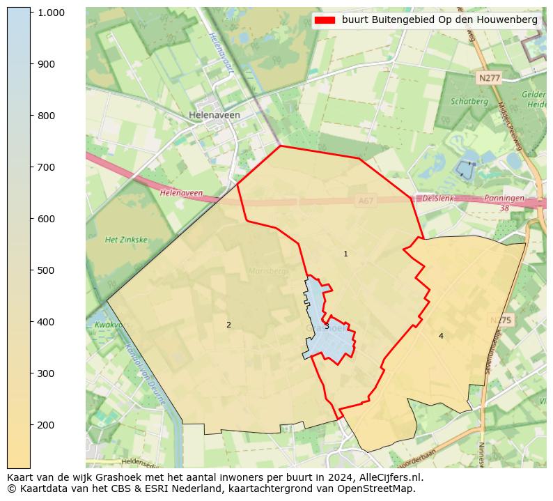 Kaart van de wijk Grashoek met het aantal inwoners per buurt in 2024. Op deze pagina vind je veel informatie over inwoners (zoals de verdeling naar leeftijdsgroepen, gezinssamenstelling, geslacht, autochtoon of Nederlands met een immigratie achtergrond,...), woningen (aantallen, types, prijs ontwikkeling, gebruik, type eigendom,...) en méér (autobezit, energieverbruik,...)  op basis van open data van het Centraal Bureau voor de Statistiek en diverse andere bronnen!