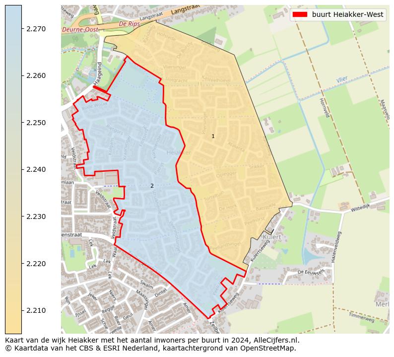 Kaart van de wijk Heiakker met het aantal inwoners per buurt in 2024. Op deze pagina vind je veel informatie over inwoners (zoals de verdeling naar leeftijdsgroepen, gezinssamenstelling, geslacht, autochtoon of Nederlands met een immigratie achtergrond,...), woningen (aantallen, types, prijs ontwikkeling, gebruik, type eigendom,...) en méér (autobezit, energieverbruik,...)  op basis van open data van het Centraal Bureau voor de Statistiek en diverse andere bronnen!