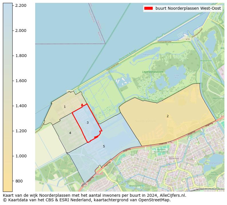 Kaart van de wijk Noorderplassen met het aantal inwoners per buurt in 2024. Op deze pagina vind je veel informatie over inwoners (zoals de verdeling naar leeftijdsgroepen, gezinssamenstelling, geslacht, autochtoon of Nederlands met een immigratie achtergrond,...), woningen (aantallen, types, prijs ontwikkeling, gebruik, type eigendom,...) en méér (autobezit, energieverbruik,...)  op basis van open data van het centraal bureau voor de statistiek en diverse andere bronnen!