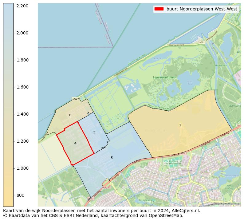 Kaart van de wijk Noorderplassen met het aantal inwoners per buurt in 2024. Op deze pagina vind je veel informatie over inwoners (zoals de verdeling naar leeftijdsgroepen, gezinssamenstelling, geslacht, autochtoon of Nederlands met een immigratie achtergrond,...), woningen (aantallen, types, prijs ontwikkeling, gebruik, type eigendom,...) en méér (autobezit, energieverbruik,...)  op basis van open data van het centraal bureau voor de statistiek en diverse andere bronnen!