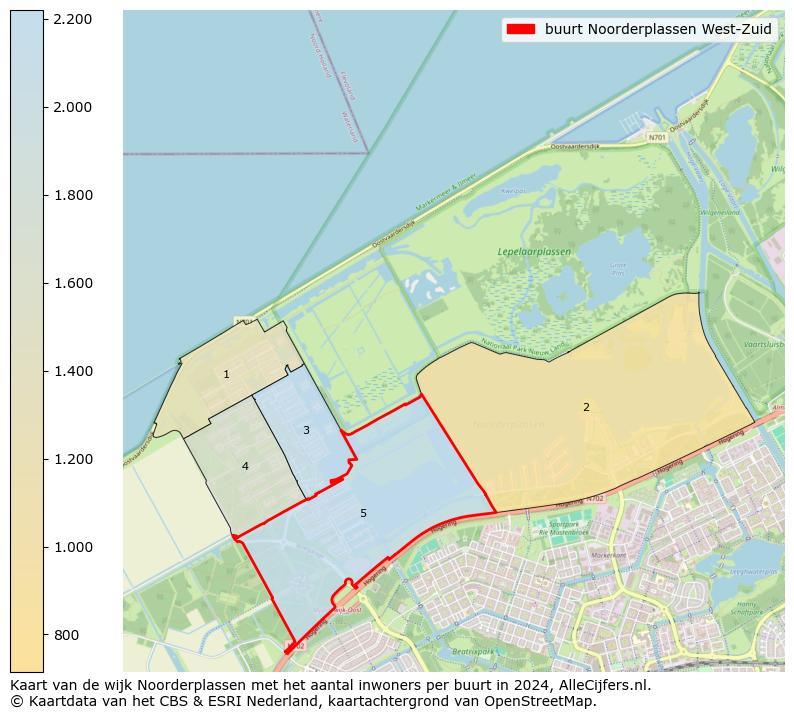 Kaart van de wijk Noorderplassen met het aantal inwoners per buurt in 2024. Op deze pagina vind je veel informatie over inwoners (zoals de verdeling naar leeftijdsgroepen, gezinssamenstelling, geslacht, autochtoon of Nederlands met een immigratie achtergrond,...), woningen (aantallen, types, prijs ontwikkeling, gebruik, type eigendom,...) en méér (autobezit, energieverbruik,...)  op basis van open data van het centraal bureau voor de statistiek en diverse andere bronnen!