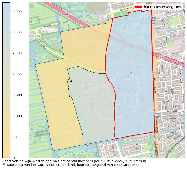 Kaart van de wijk Westerkoog met het aantal inwoners per buurt in 2024. Op deze pagina vind je veel informatie over inwoners (zoals de verdeling naar leeftijdsgroepen, gezinssamenstelling, geslacht, autochtoon of Nederlands met een immigratie achtergrond,...), woningen (aantallen, types, prijs ontwikkeling, gebruik, type eigendom,...) en méér (autobezit, energieverbruik,...)  op basis van open data van het centraal bureau voor de statistiek en diverse andere bronnen!