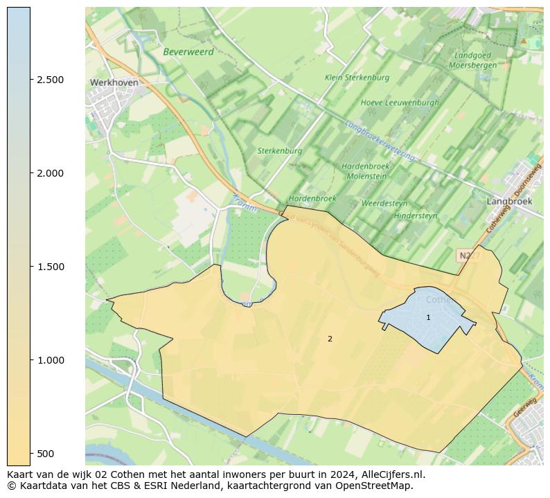 Kaart van de wijk 02 Cothen met het aantal inwoners per buurt in 2024. Op deze pagina vind je veel informatie over inwoners (zoals de verdeling naar leeftijdsgroepen, gezinssamenstelling, geslacht, autochtoon of Nederlands met een immigratie achtergrond,...), woningen (aantallen, types, prijs ontwikkeling, gebruik, type eigendom,...) en méér (autobezit, energieverbruik,...)  op basis van open data van het centraal bureau voor de statistiek en diverse andere bronnen!