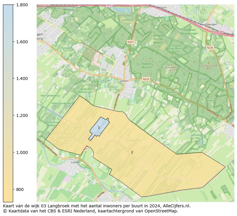 Kaart van de wijk 03 Langbroek met het aantal inwoners per buurt in 2024. Op deze pagina vind je veel informatie over inwoners (zoals de verdeling naar leeftijdsgroepen, gezinssamenstelling, geslacht, autochtoon of Nederlands met een immigratie achtergrond,...), woningen (aantallen, types, prijs ontwikkeling, gebruik, type eigendom,...) en méér (autobezit, energieverbruik,...)  op basis van open data van het centraal bureau voor de statistiek en diverse andere bronnen!