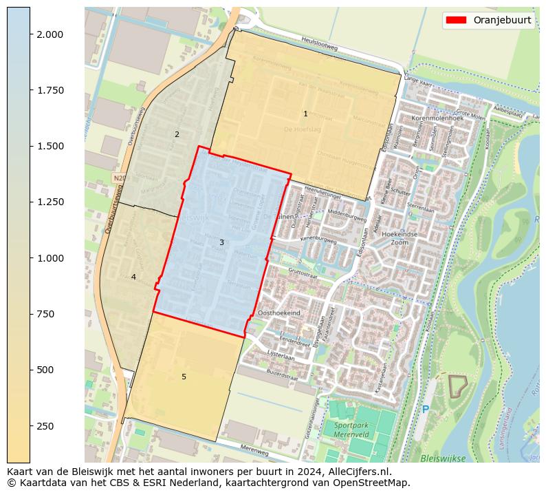 Kaart van de Bleiswijk met het aantal inwoners per buurt in 2024. Op deze pagina vind je veel informatie over inwoners (zoals de verdeling naar leeftijdsgroepen, gezinssamenstelling, geslacht, autochtoon of Nederlands met een immigratie achtergrond,...), woningen (aantallen, types, prijs ontwikkeling, gebruik, type eigendom,...) en méér (autobezit, energieverbruik,...)  op basis van open data van het Centraal Bureau voor de Statistiek en diverse andere bronnen!