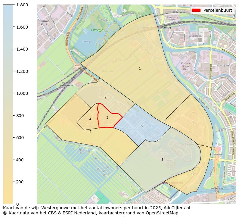 Kaart van de wijk Westergouwe met het aantal inwoners per buurt in 2025. Op deze pagina vind je veel informatie over inwoners (zoals de verdeling naar leeftijdsgroepen, gezinssamenstelling, geslacht, autochtoon of Nederlands met een immigratie achtergrond,...), woningen (aantallen, types, prijs ontwikkeling, gebruik, type eigendom,...) en méér (autobezit, energieverbruik,...)  op basis van open data van het Centraal Bureau voor de Statistiek en diverse andere bronnen!