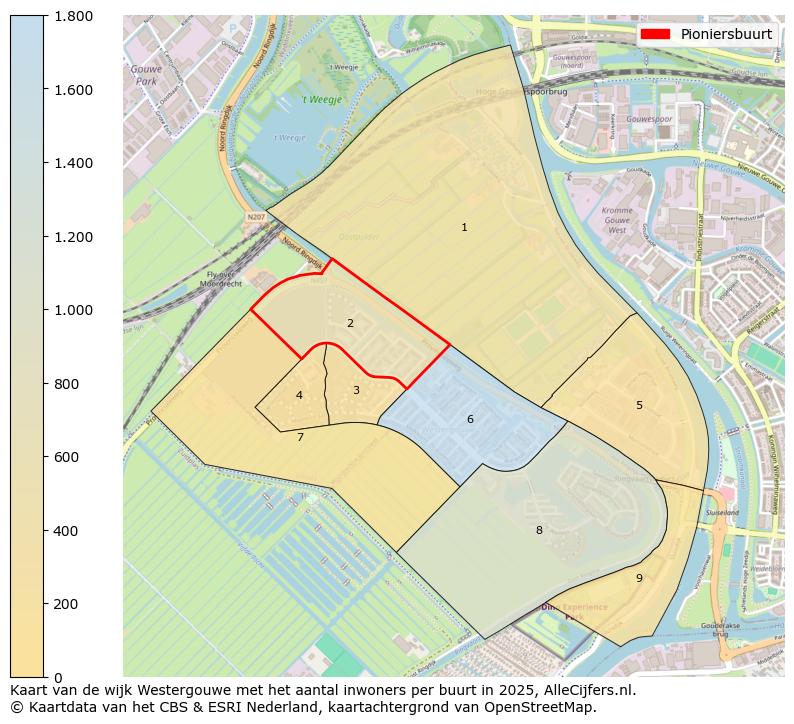 Kaart van de wijk Westergouwe met het aantal inwoners per buurt in 2025. Op deze pagina vind je veel informatie over inwoners (zoals de verdeling naar leeftijdsgroepen, gezinssamenstelling, geslacht, autochtoon of Nederlands met een immigratie achtergrond,...), woningen (aantallen, types, prijs ontwikkeling, gebruik, type eigendom,...) en méér (autobezit, energieverbruik,...)  op basis van open data van het Centraal Bureau voor de Statistiek en diverse andere bronnen!