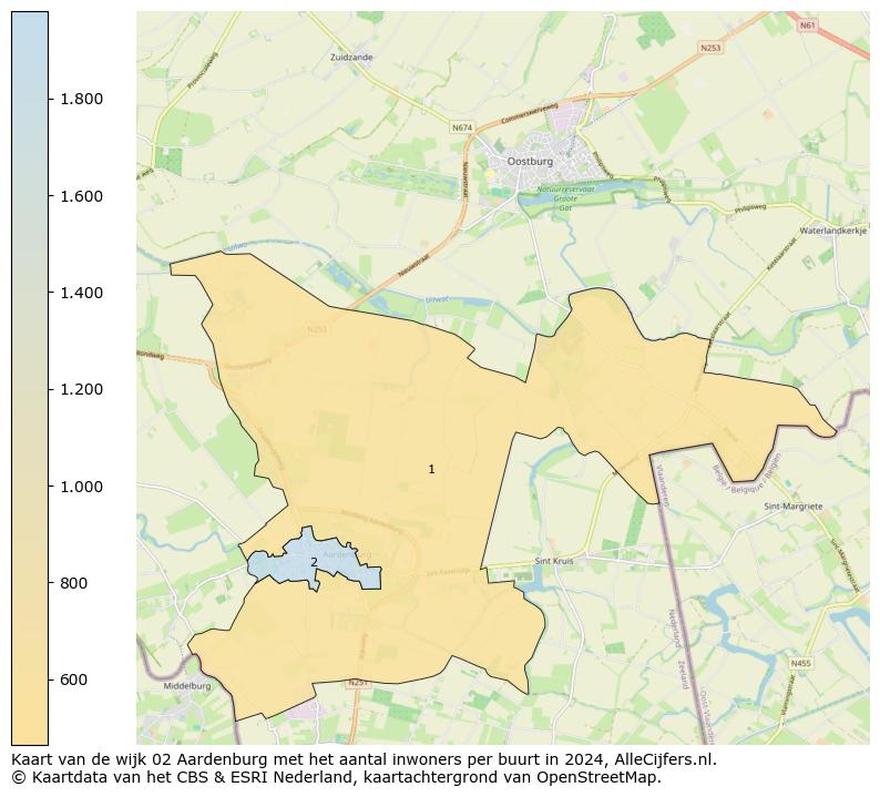 Kaart van de wijk 02 Aardenburg met het aantal inwoners per buurt in 2024. Op deze pagina vind je veel informatie over inwoners (zoals de verdeling naar leeftijdsgroepen, gezinssamenstelling, geslacht, autochtoon of Nederlands met een immigratie achtergrond,...), woningen (aantallen, types, prijs ontwikkeling, gebruik, type eigendom,...) en méér (autobezit, energieverbruik,...)  op basis van open data van het centraal bureau voor de statistiek en diverse andere bronnen!