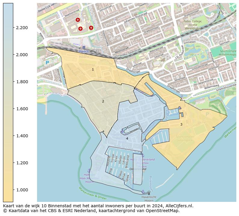 Kaart van de wijk 10 Binnenstad met het aantal inwoners per buurt in 2024. Op deze pagina vind je veel informatie over inwoners (zoals de verdeling naar leeftijdsgroepen, gezinssamenstelling, geslacht, autochtoon of Nederlands met een immigratie achtergrond,...), woningen (aantallen, types, prijs ontwikkeling, gebruik, type eigendom,...) en méér (autobezit, energieverbruik,...)  op basis van open data van het centraal bureau voor de statistiek en diverse andere bronnen!