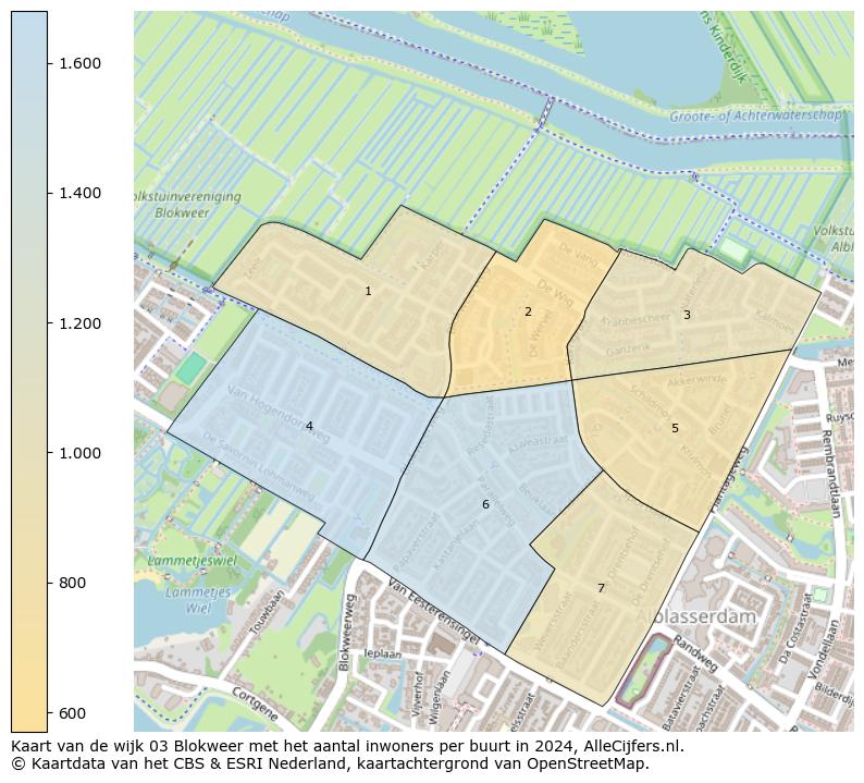 Kaart van de wijk 03 Blokweer met het aantal inwoners per buurt in 2024. Op deze pagina vind je veel informatie over inwoners (zoals de verdeling naar leeftijdsgroepen, gezinssamenstelling, geslacht, autochtoon of Nederlands met een immigratie achtergrond,...), woningen (aantallen, types, prijs ontwikkeling, gebruik, type eigendom,...) en méér (autobezit, energieverbruik,...)  op basis van open data van het Centraal Bureau voor de Statistiek en diverse andere bronnen!