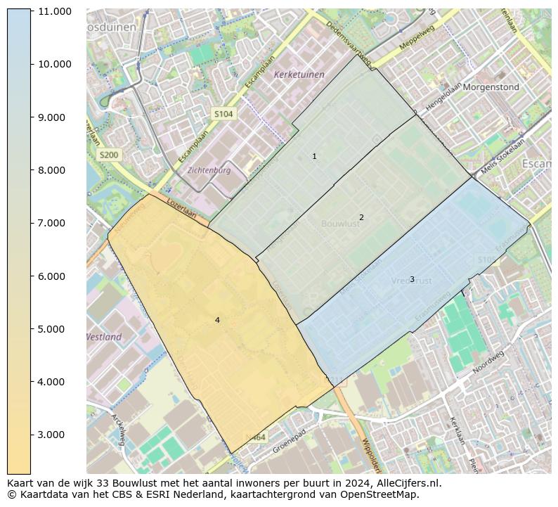 Kaart van de wijk 33 Bouwlust met het aantal inwoners per buurt in 2024. Op deze pagina vind je veel informatie over inwoners (zoals de verdeling naar leeftijdsgroepen, gezinssamenstelling, geslacht, autochtoon of Nederlands met een immigratie achtergrond,...), woningen (aantallen, types, prijs ontwikkeling, gebruik, type eigendom,...) en méér (autobezit, energieverbruik,...)  op basis van open data van het centraal bureau voor de statistiek en diverse andere bronnen!