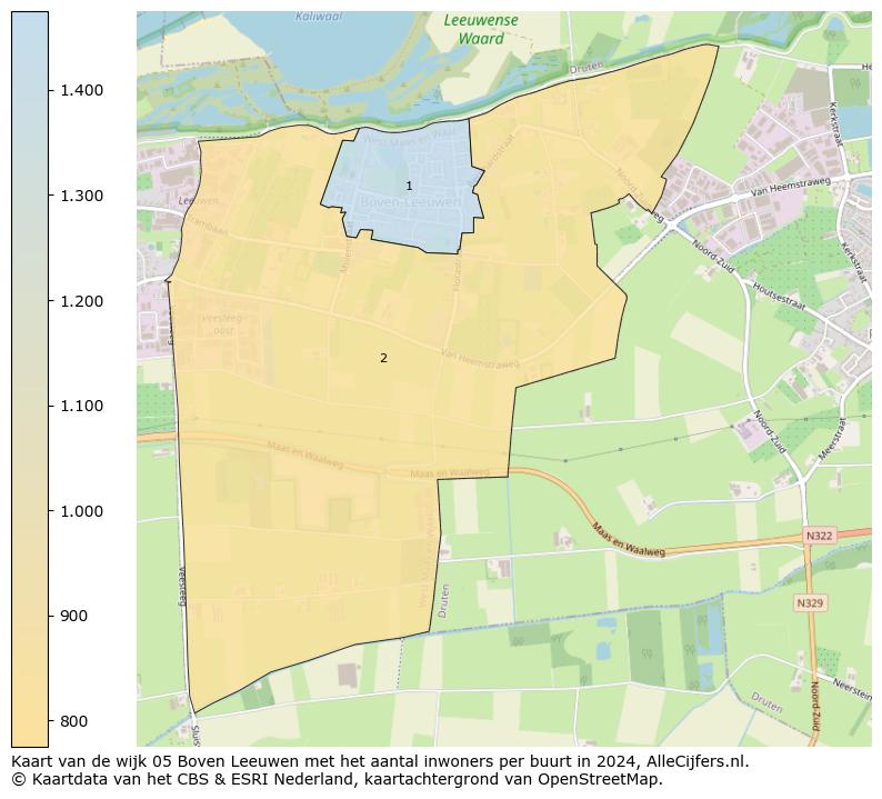 Kaart van de wijk 05 Boven Leeuwen met het aantal inwoners per buurt in 2024. Op deze pagina vind je veel informatie over inwoners (zoals de verdeling naar leeftijdsgroepen, gezinssamenstelling, geslacht, autochtoon of Nederlands met een immigratie achtergrond,...), woningen (aantallen, types, prijs ontwikkeling, gebruik, type eigendom,...) en méér (autobezit, energieverbruik,...)  op basis van open data van het centraal bureau voor de statistiek en diverse andere bronnen!