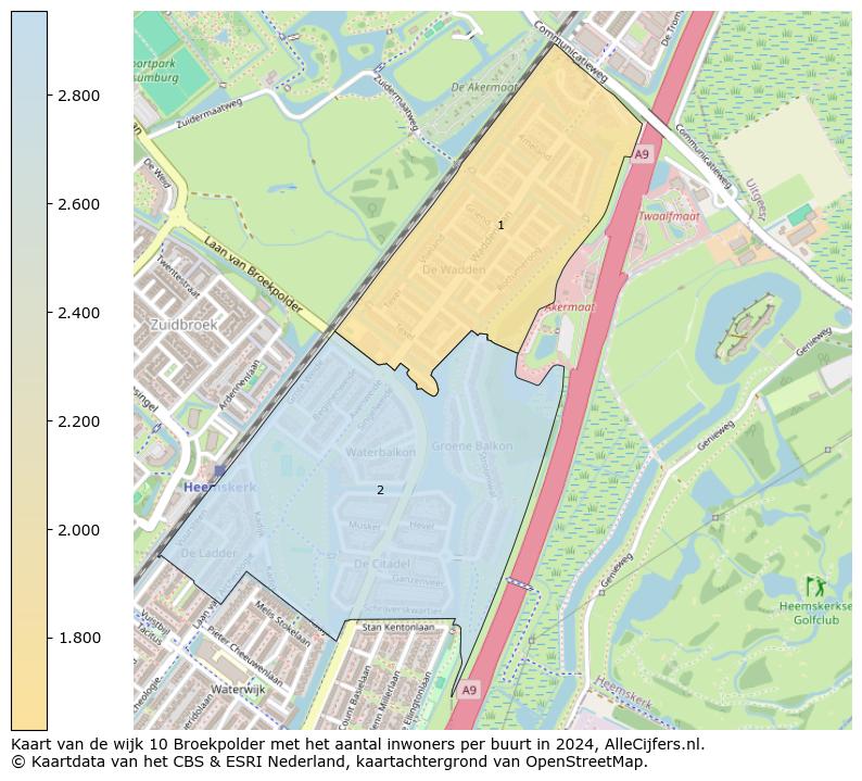 Kaart van de wijk 10 Broekpolder met het aantal inwoners per buurt in 2024. Op deze pagina vind je veel informatie over inwoners (zoals de verdeling naar leeftijdsgroepen, gezinssamenstelling, geslacht, autochtoon of Nederlands met een immigratie achtergrond,...), woningen (aantallen, types, prijs ontwikkeling, gebruik, type eigendom,...) en méér (autobezit, energieverbruik,...)  op basis van open data van het centraal bureau voor de statistiek en diverse andere bronnen!