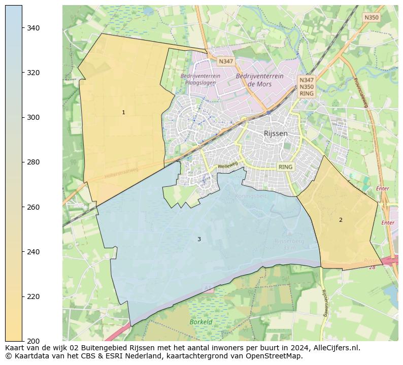 Kaart van de wijk 02 Buitengebied Rijssen met het aantal inwoners per buurt in 2024. Op deze pagina vind je veel informatie over inwoners (zoals de verdeling naar leeftijdsgroepen, gezinssamenstelling, geslacht, autochtoon of Nederlands met een immigratie achtergrond,...), woningen (aantallen, types, prijs ontwikkeling, gebruik, type eigendom,...) en méér (autobezit, energieverbruik,...)  op basis van open data van het centraal bureau voor de statistiek en diverse andere bronnen!