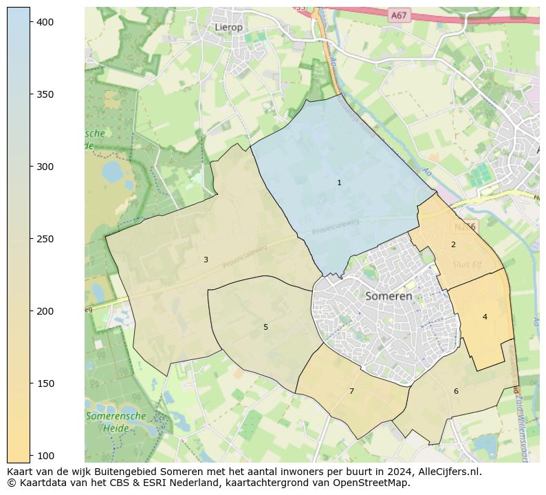 Kaart van de wijk Buitengebied Someren met het aantal inwoners per buurt in 2024. Op deze pagina vind je veel informatie over inwoners (zoals de verdeling naar leeftijdsgroepen, gezinssamenstelling, geslacht, autochtoon of Nederlands met een immigratie achtergrond,...), woningen (aantallen, types, prijs ontwikkeling, gebruik, type eigendom,...) en méér (autobezit, energieverbruik,...)  op basis van open data van het centraal bureau voor de statistiek en diverse andere bronnen!