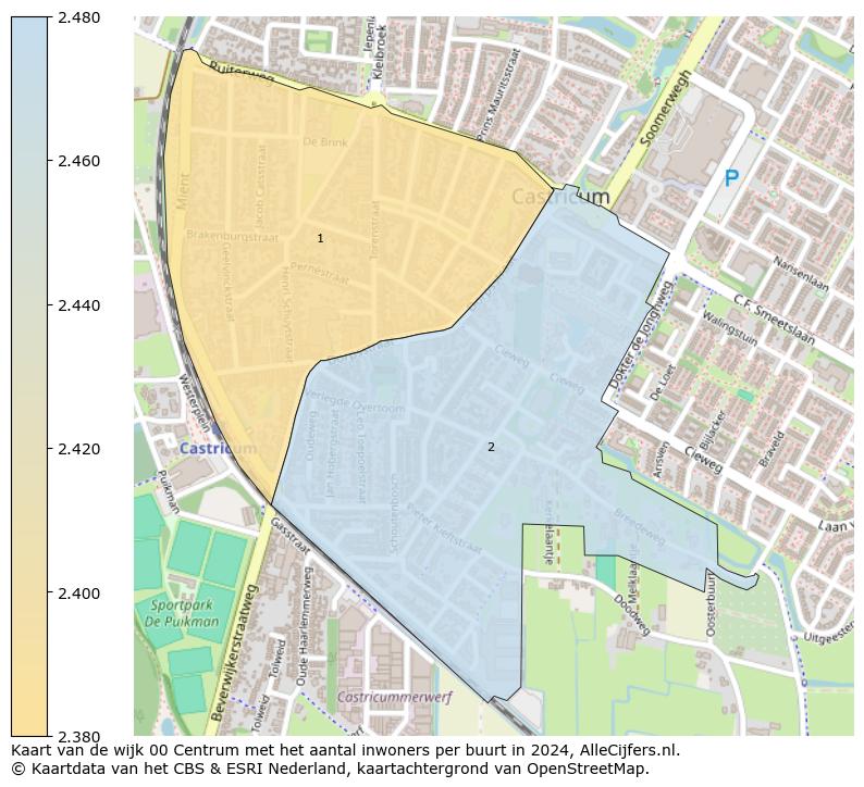 Kaart van de wijk 00 Centrum met het aantal inwoners per buurt in 2024. Op deze pagina vind je veel informatie over inwoners (zoals de verdeling naar leeftijdsgroepen, gezinssamenstelling, geslacht, autochtoon of Nederlands met een immigratie achtergrond,...), woningen (aantallen, types, prijs ontwikkeling, gebruik, type eigendom,...) en méér (autobezit, energieverbruik,...)  op basis van open data van het centraal bureau voor de statistiek en diverse andere bronnen!