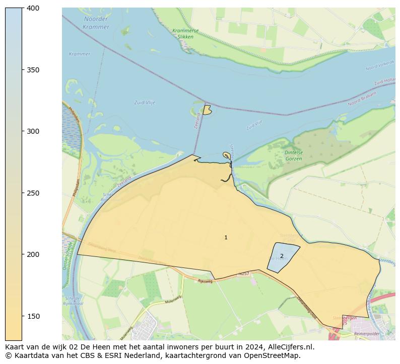 Kaart van de wijk 02 De Heen met het aantal inwoners per buurt in 2024. Op deze pagina vind je veel informatie over inwoners (zoals de verdeling naar leeftijdsgroepen, gezinssamenstelling, geslacht, autochtoon of Nederlands met een immigratie achtergrond,...), woningen (aantallen, types, prijs ontwikkeling, gebruik, type eigendom,...) en méér (autobezit, energieverbruik,...)  op basis van open data van het centraal bureau voor de statistiek en diverse andere bronnen!