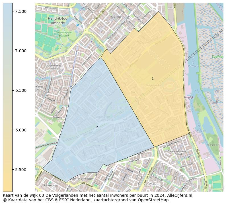 Kaart van de wijk 03 De Volgerlanden met het aantal inwoners per buurt in 2024. Op deze pagina vind je veel informatie over inwoners (zoals de verdeling naar leeftijdsgroepen, gezinssamenstelling, geslacht, autochtoon of Nederlands met een immigratie achtergrond,...), woningen (aantallen, types, prijs ontwikkeling, gebruik, type eigendom,...) en méér (autobezit, energieverbruik,...)  op basis van open data van het centraal bureau voor de statistiek en diverse andere bronnen!