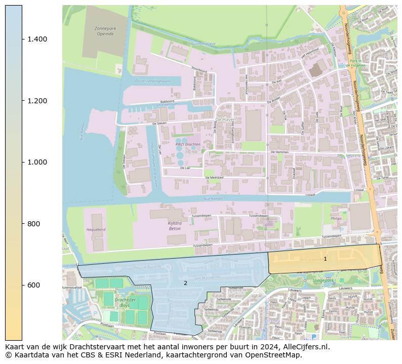 Kaart van de wijk Drachtstervaart met het aantal inwoners per buurt in 2024. Op deze pagina vind je veel informatie over inwoners (zoals de verdeling naar leeftijdsgroepen, gezinssamenstelling, geslacht, autochtoon of Nederlands met een immigratie achtergrond,...), woningen (aantallen, types, prijs ontwikkeling, gebruik, type eigendom,...) en méér (autobezit, energieverbruik,...)  op basis van open data van het centraal bureau voor de statistiek en diverse andere bronnen!