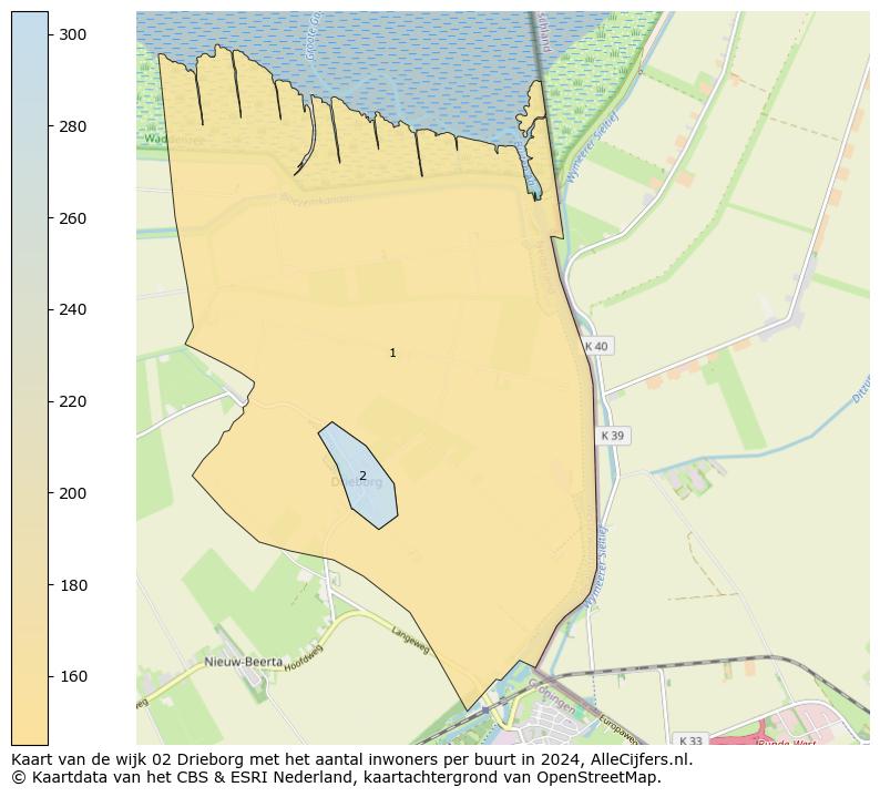 Kaart van de wijk 02 Drieborg met het aantal inwoners per buurt in 2024. Op deze pagina vind je veel informatie over inwoners (zoals de verdeling naar leeftijdsgroepen, gezinssamenstelling, geslacht, autochtoon of Nederlands met een immigratie achtergrond,...), woningen (aantallen, types, prijs ontwikkeling, gebruik, type eigendom,...) en méér (autobezit, energieverbruik,...)  op basis van open data van het Centraal Bureau voor de Statistiek en diverse andere bronnen!