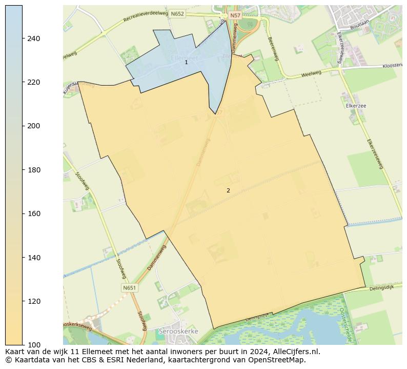 Kaart van de wijk 11 Ellemeet met het aantal inwoners per buurt in 2024. Op deze pagina vind je veel informatie over inwoners (zoals de verdeling naar leeftijdsgroepen, gezinssamenstelling, geslacht, autochtoon of Nederlands met een immigratie achtergrond,...), woningen (aantallen, types, prijs ontwikkeling, gebruik, type eigendom,...) en méér (autobezit, energieverbruik,...)  op basis van open data van het centraal bureau voor de statistiek en diverse andere bronnen!