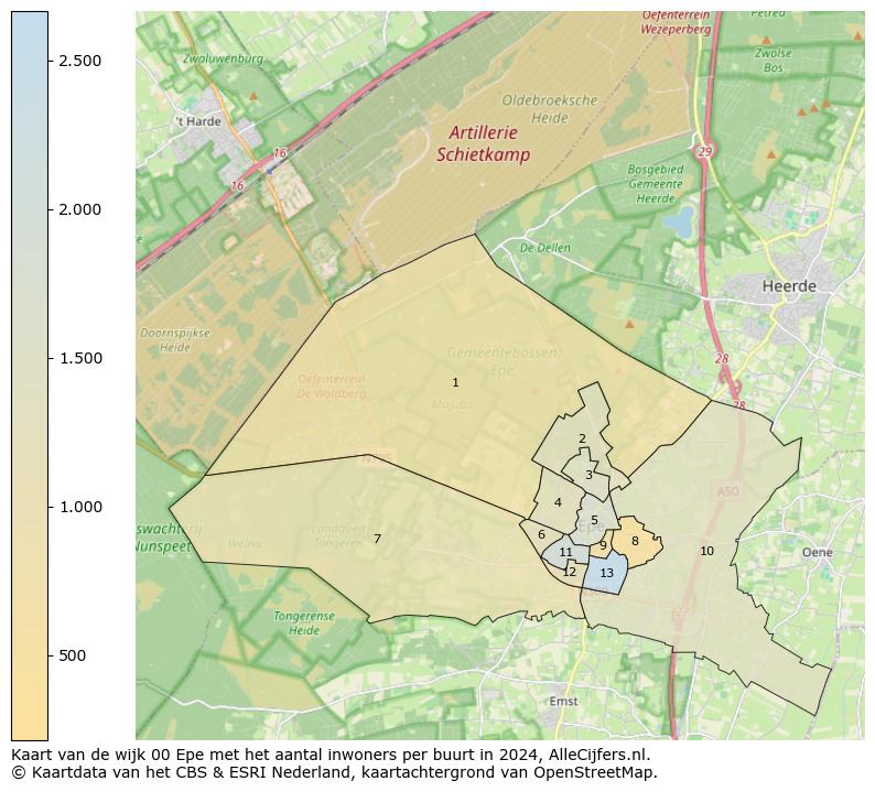 Kaart van de wijk 00 Epe met het aantal inwoners per buurt in 2024. Op deze pagina vind je veel informatie over inwoners (zoals de verdeling naar leeftijdsgroepen, gezinssamenstelling, geslacht, autochtoon of Nederlands met een immigratie achtergrond,...), woningen (aantallen, types, prijs ontwikkeling, gebruik, type eigendom,...) en méér (autobezit, energieverbruik,...)  op basis van open data van het centraal bureau voor de statistiek en diverse andere bronnen!