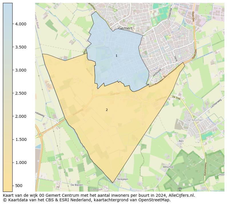 Kaart van de wijk 00 Gemert Centrum met het aantal inwoners per buurt in 2024. Op deze pagina vind je veel informatie over inwoners (zoals de verdeling naar leeftijdsgroepen, gezinssamenstelling, geslacht, autochtoon of Nederlands met een immigratie achtergrond,...), woningen (aantallen, types, prijs ontwikkeling, gebruik, type eigendom,...) en méér (autobezit, energieverbruik,...)  op basis van open data van het centraal bureau voor de statistiek en diverse andere bronnen!