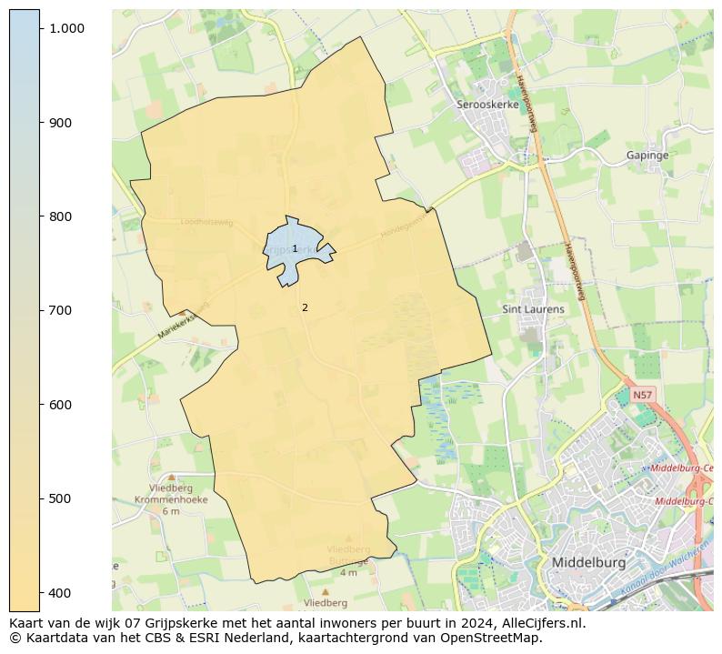 Kaart van de wijk 07 Grijpskerke met het aantal inwoners per buurt in 2024. Op deze pagina vind je veel informatie over inwoners (zoals de verdeling naar leeftijdsgroepen, gezinssamenstelling, geslacht, autochtoon of Nederlands met een immigratie achtergrond,...), woningen (aantallen, types, prijs ontwikkeling, gebruik, type eigendom,...) en méér (autobezit, energieverbruik,...)  op basis van open data van het centraal bureau voor de statistiek en diverse andere bronnen!