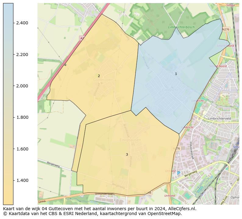 Kaart van de wijk 04 Guttecoven met het aantal inwoners per buurt in 2024. Op deze pagina vind je veel informatie over inwoners (zoals de verdeling naar leeftijdsgroepen, gezinssamenstelling, geslacht, autochtoon of Nederlands met een immigratie achtergrond,...), woningen (aantallen, types, prijs ontwikkeling, gebruik, type eigendom,...) en méér (autobezit, energieverbruik,...)  op basis van open data van het centraal bureau voor de statistiek en diverse andere bronnen!