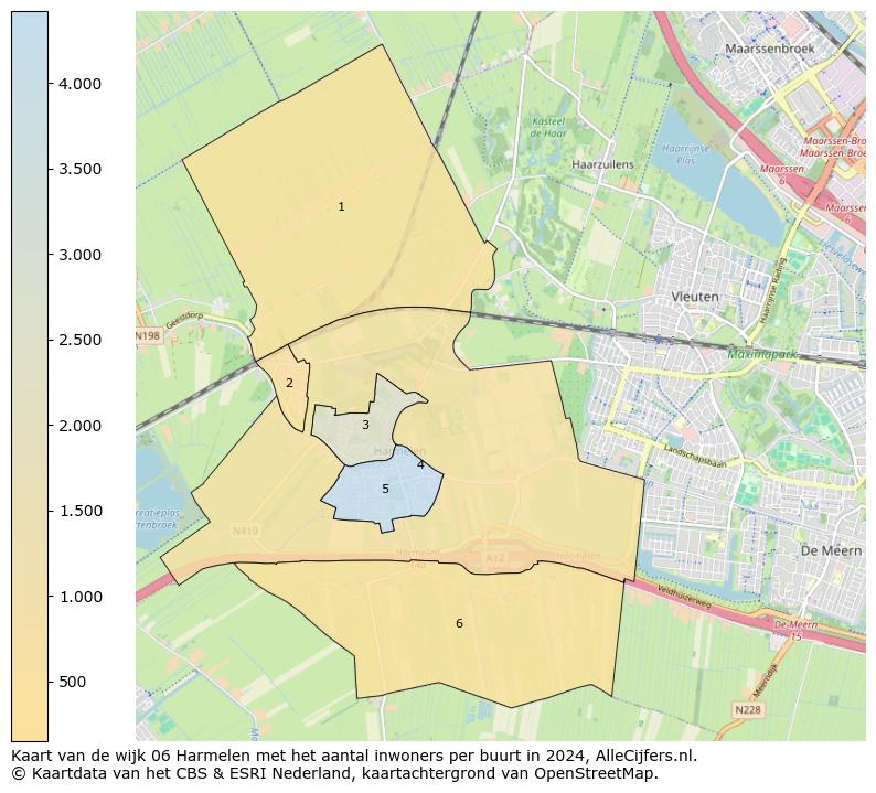 Kaart van de wijk 06 Harmelen met het aantal inwoners per buurt in 2024. Op deze pagina vind je veel informatie over inwoners (zoals de verdeling naar leeftijdsgroepen, gezinssamenstelling, geslacht, autochtoon of Nederlands met een immigratie achtergrond,...), woningen (aantallen, types, prijs ontwikkeling, gebruik, type eigendom,...) en méér (autobezit, energieverbruik,...)  op basis van open data van het centraal bureau voor de statistiek en diverse andere bronnen!