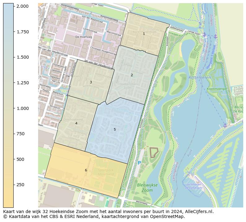 Kaart van de wijk 32 Hoekeindse Zoom met het aantal inwoners per buurt in 2024. Op deze pagina vind je veel informatie over inwoners (zoals de verdeling naar leeftijdsgroepen, gezinssamenstelling, geslacht, autochtoon of Nederlands met een immigratie achtergrond,...), woningen (aantallen, types, prijs ontwikkeling, gebruik, type eigendom,...) en méér (autobezit, energieverbruik,...)  op basis van open data van het centraal bureau voor de statistiek en diverse andere bronnen!