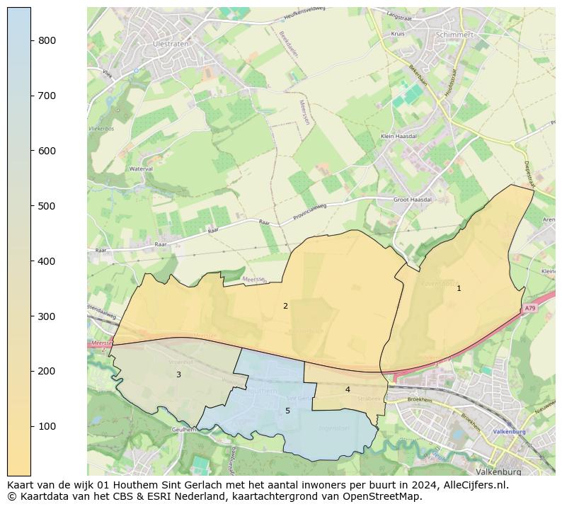 Kaart van de wijk 01 Houthem Sint Gerlach met het aantal inwoners per buurt in 2024. Op deze pagina vind je veel informatie over inwoners (zoals de verdeling naar leeftijdsgroepen, gezinssamenstelling, geslacht, autochtoon of Nederlands met een immigratie achtergrond,...), woningen (aantallen, types, prijs ontwikkeling, gebruik, type eigendom,...) en méér (autobezit, energieverbruik,...)  op basis van open data van het centraal bureau voor de statistiek en diverse andere bronnen!