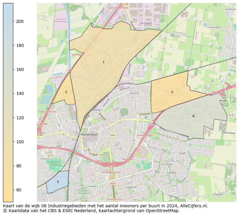 Kaart van de wijk 08 Industriegebieden met het aantal inwoners per buurt in 2024. Op deze pagina vind je veel informatie over inwoners (zoals de verdeling naar leeftijdsgroepen, gezinssamenstelling, geslacht, autochtoon of Nederlands met een immigratie achtergrond,...), woningen (aantallen, types, prijs ontwikkeling, gebruik, type eigendom,...) en méér (autobezit, energieverbruik,...)  op basis van open data van het centraal bureau voor de statistiek en diverse andere bronnen!