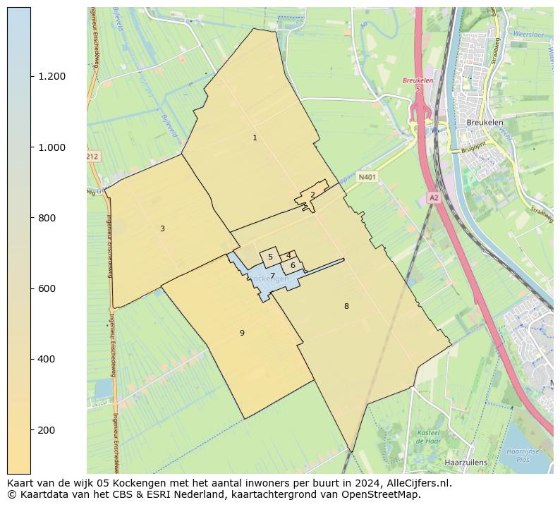 Kaart van de wijk 05 Kockengen met het aantal inwoners per buurt in 2024. Op deze pagina vind je veel informatie over inwoners (zoals de verdeling naar leeftijdsgroepen, gezinssamenstelling, geslacht, autochtoon of Nederlands met een immigratie achtergrond,...), woningen (aantallen, types, prijs ontwikkeling, gebruik, type eigendom,...) en méér (autobezit, energieverbruik,...)  op basis van open data van het centraal bureau voor de statistiek en diverse andere bronnen!