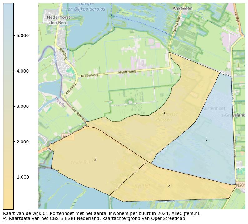 Kaart van de wijk 01 Kortenhoef met het aantal inwoners per buurt in 2024. Op deze pagina vind je veel informatie over inwoners (zoals de verdeling naar leeftijdsgroepen, gezinssamenstelling, geslacht, autochtoon of Nederlands met een immigratie achtergrond,...), woningen (aantallen, types, prijs ontwikkeling, gebruik, type eigendom,...) en méér (autobezit, energieverbruik,...)  op basis van open data van het centraal bureau voor de statistiek en diverse andere bronnen!