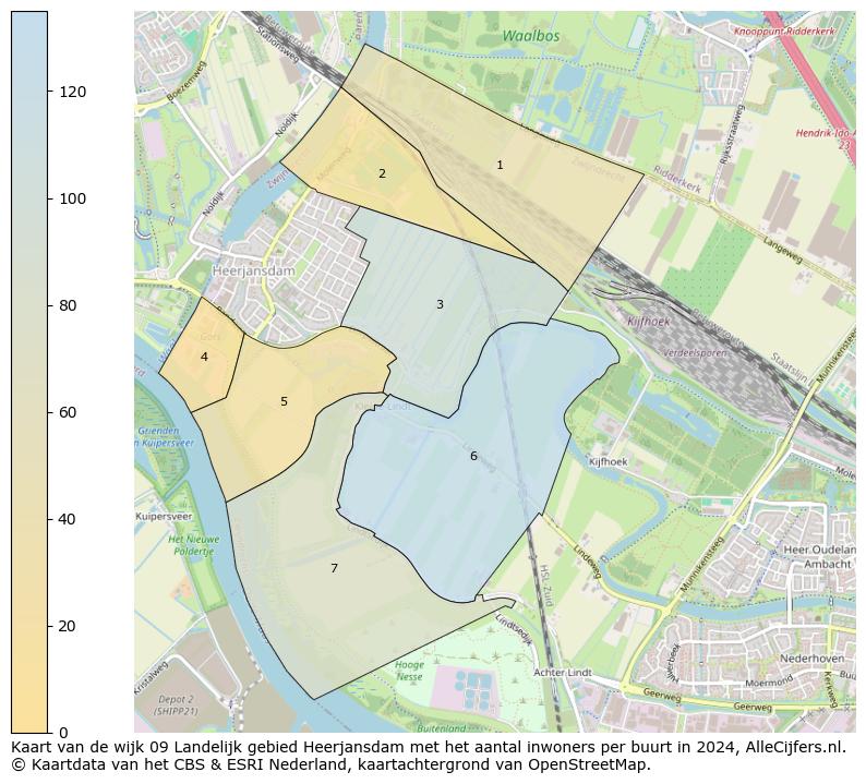 Kaart van de wijk 09 Landelijk gebied Heerjansdam met het aantal inwoners per buurt in 2024. Op deze pagina vind je veel informatie over inwoners (zoals de verdeling naar leeftijdsgroepen, gezinssamenstelling, geslacht, autochtoon of Nederlands met een immigratie achtergrond,...), woningen (aantallen, types, prijs ontwikkeling, gebruik, type eigendom,...) en méér (autobezit, energieverbruik,...)  op basis van open data van het centraal bureau voor de statistiek en diverse andere bronnen!