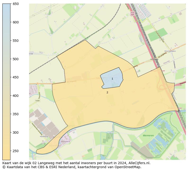 Kaart van de wijk 02 Langeweg met het aantal inwoners per buurt in 2024. Op deze pagina vind je veel informatie over inwoners (zoals de verdeling naar leeftijdsgroepen, gezinssamenstelling, geslacht, autochtoon of Nederlands met een immigratie achtergrond,...), woningen (aantallen, types, prijs ontwikkeling, gebruik, type eigendom,...) en méér (autobezit, energieverbruik,...)  op basis van open data van het centraal bureau voor de statistiek en diverse andere bronnen!