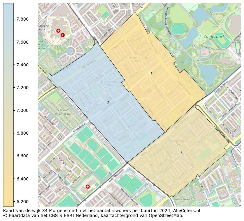 Kaart van de wijk 34 Morgenstond met het aantal inwoners per buurt in 2024. Op deze pagina vind je veel informatie over inwoners (zoals de verdeling naar leeftijdsgroepen, gezinssamenstelling, geslacht, autochtoon of Nederlands met een immigratie achtergrond,...), woningen (aantallen, types, prijs ontwikkeling, gebruik, type eigendom,...) en méér (autobezit, energieverbruik,...)  op basis van open data van het centraal bureau voor de statistiek en diverse andere bronnen!