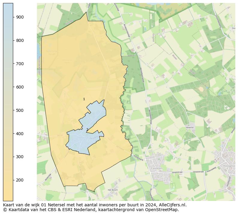 Kaart van de wijk 01 Netersel met het aantal inwoners per buurt in 2024. Op deze pagina vind je veel informatie over inwoners (zoals de verdeling naar leeftijdsgroepen, gezinssamenstelling, geslacht, autochtoon of Nederlands met een immigratie achtergrond,...), woningen (aantallen, types, prijs ontwikkeling, gebruik, type eigendom,...) en méér (autobezit, energieverbruik,...)  op basis van open data van het centraal bureau voor de statistiek en diverse andere bronnen!