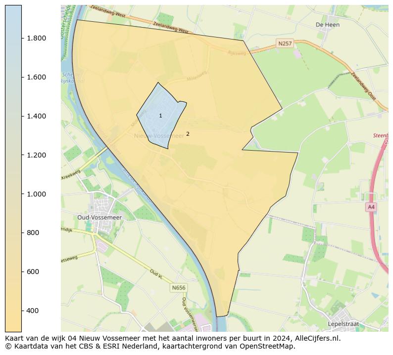 Kaart van de wijk 04 Nieuw Vossemeer met het aantal inwoners per buurt in 2024. Op deze pagina vind je veel informatie over inwoners (zoals de verdeling naar leeftijdsgroepen, gezinssamenstelling, geslacht, autochtoon of Nederlands met een immigratie achtergrond,...), woningen (aantallen, types, prijs ontwikkeling, gebruik, type eigendom,...) en méér (autobezit, energieverbruik,...)  op basis van open data van het centraal bureau voor de statistiek en diverse andere bronnen!