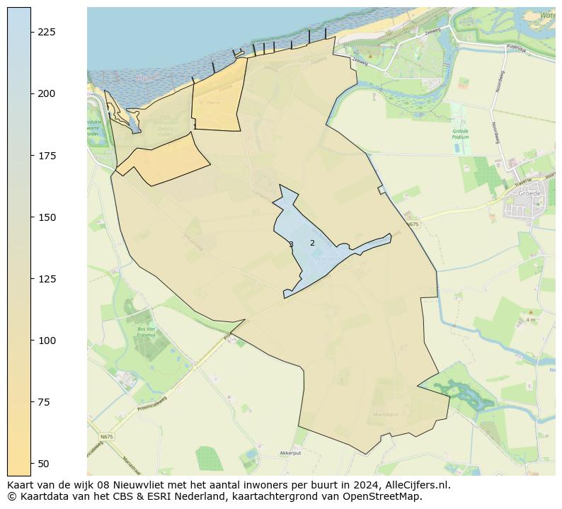 Kaart van de wijk 08 Nieuwvliet met het aantal inwoners per buurt in 2024. Op deze pagina vind je veel informatie over inwoners (zoals de verdeling naar leeftijdsgroepen, gezinssamenstelling, geslacht, autochtoon of Nederlands met een immigratie achtergrond,...), woningen (aantallen, types, prijs ontwikkeling, gebruik, type eigendom,...) en méér (autobezit, energieverbruik,...)  op basis van open data van het centraal bureau voor de statistiek en diverse andere bronnen!