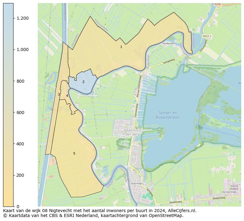 Kaart van de wijk 08 Nigtevecht met het aantal inwoners per buurt in 2024. Op deze pagina vind je veel informatie over inwoners (zoals de verdeling naar leeftijdsgroepen, gezinssamenstelling, geslacht, autochtoon of Nederlands met een immigratie achtergrond,...), woningen (aantallen, types, prijs ontwikkeling, gebruik, type eigendom,...) en méér (autobezit, energieverbruik,...)  op basis van open data van het centraal bureau voor de statistiek en diverse andere bronnen!